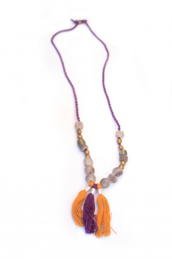 Painter's Necklace in Purple