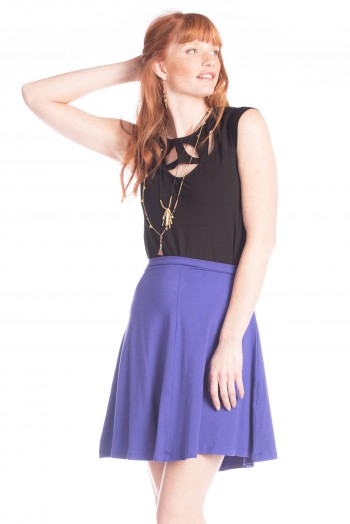 Bamboo Full Skirt in Liberty 