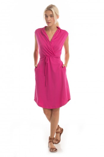 Tangier Riley Dress in Fuschia