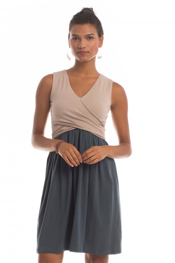 Sahara XO Dress in Orion Blue/Atmosphere