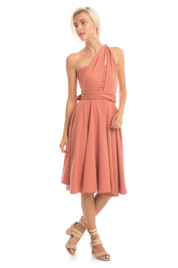 Essential Infinity Dress in Desert Sand