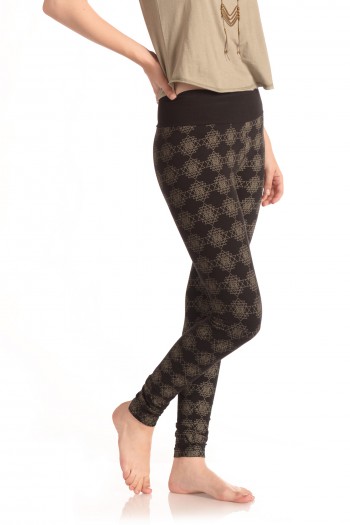 Sri Yantra Basic Legging in Black 