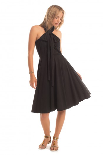 Essential Infinity Dress in Black