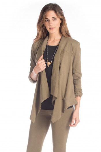 Flow Top in Burnt Olive 