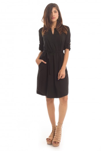 Tangier Jaipur Dress in Black