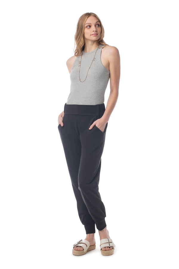 Bleeker Pant BLACK / XS - Synergy Organic Clothing