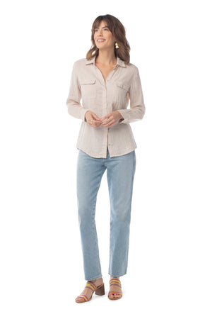 True Blue Top  - Synergy Organic Clothing